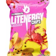 Чипсы «Lit Energy» рифленые, со вкусом сахалинского краба, 120 г
