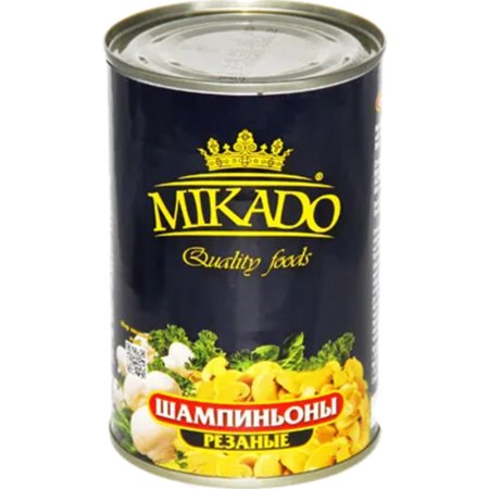 Шампиньоны «MIKADO» (резан,ж/б) 3100 мл