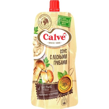 Соус «Calve» с лесными грибами, 230 г