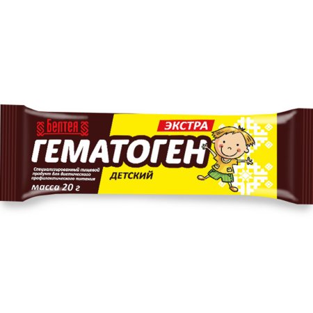 Гематоген детский экстра, 20г