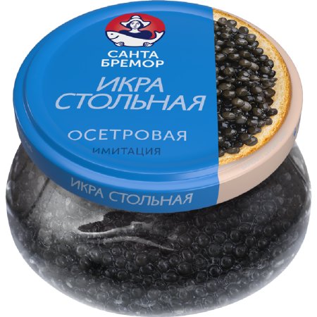 Икра имитированная осетровая «Стольная» отборная, 230 г