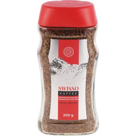 Кофе «SWISSO GOLD» (раст,ст/б) 200 г