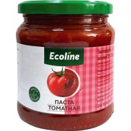 Паста томатная «Ecoline» несоленая, 25%, 450 г