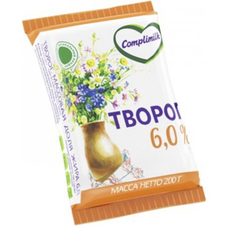 Творог «Complimilk» 6%, 200г