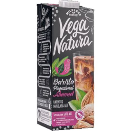 Напиток миндальный «Vega Natura» Barista, 1.2%, 1л