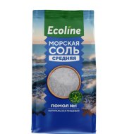Соль морская «Ecoline» помол № 1, 500 г