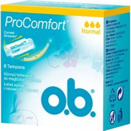 Тампоны «O.B.»(ProComfort Normal)8 шт