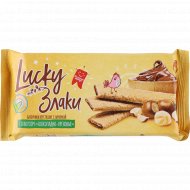 Батончики хрустящие «Lucky Злаки» шоколадно-ореховые, 100 г