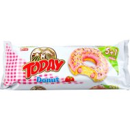 Изделие бисквитное «Today Donut» со вкусом клубники, 6 шт, 240 г