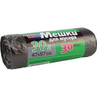 Мешки для мусора в рулоне 30 л, 30 шт.