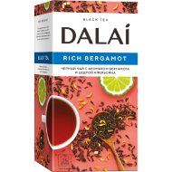 Чай черный «Dalai» rich bergamot, 25х1.8 г