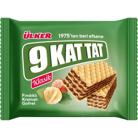 Вафли с кремом«9 КАТ ТАТ»(лесн.орех)39г