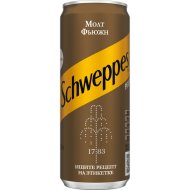 Напиток безалкогольный «Schweppes» молт фьюжн, газированный, 0.33 л