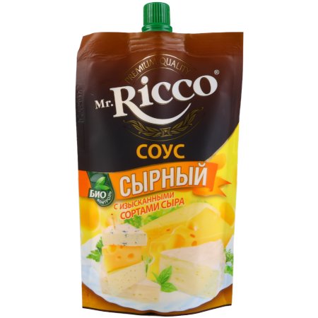 Соус «Mr. Ricco» сырный, 210 г.