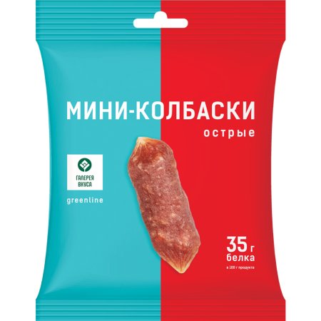 Колбаски «Мини-колбаски острые» охлажденные, 60 г