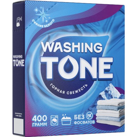 Стиральный порошок «Washing Tone» Горная свежесть, Автомат, 400 г