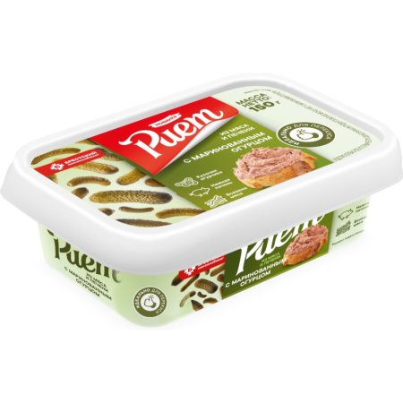 Риет мясной «С маринованным огурцом», 150 г