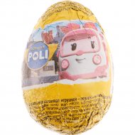 Яйцо шоколадное «ROBOCAR POLI» 20г