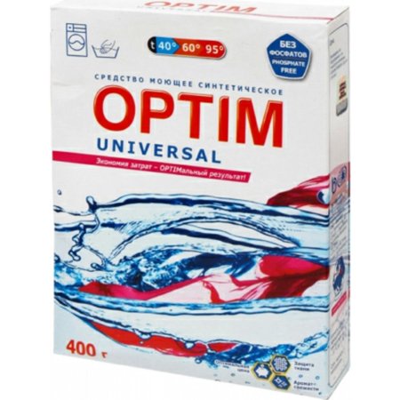 Стиральный порошок «Optim» universal, 400 г