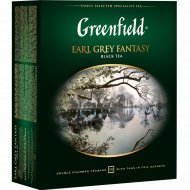Чай черный «Greenfield» Earl Grey Fantasy, 100 х 2 г.