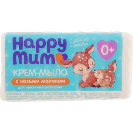 Крем-мыло детское «Happy Mum» для чувствительной кожи, 300г