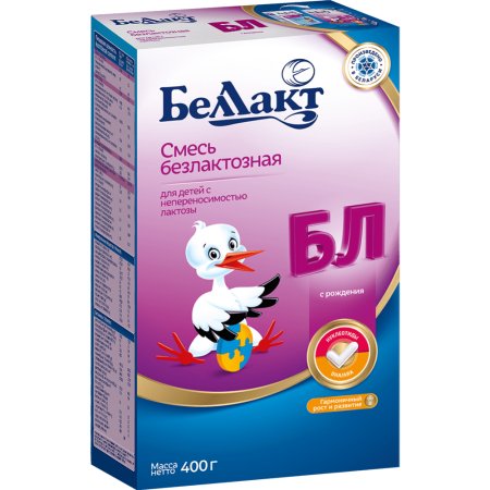 Смесь сухая «Беллакт» БЛ, безлактозная, с 12 месяцев, 400 г