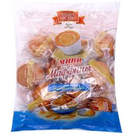 Мини-маффины «Русский бисквит» с вареной сгущенкой, 465 г