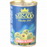 Оливки зеленые «Mikado» без косточки, 300 г.