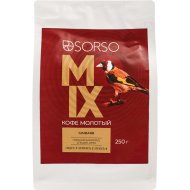 Кофе молотый «Sorso» 100% арабика, Espresso Blend Gimbar, 250 г