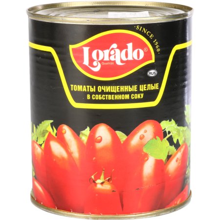 Томаты очищенные «Lorado» целые, 800 г.