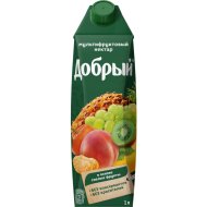 Нектар «Добрый» мультифруктовый, с провитамином А, 1 л