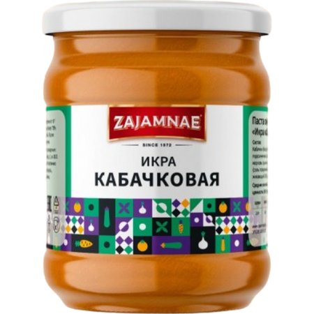 Икра кабачковая «Zajamnae» 450 г