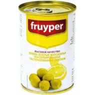 Оливки зелен.«FRUYPER»(лимон,ж/б)280г