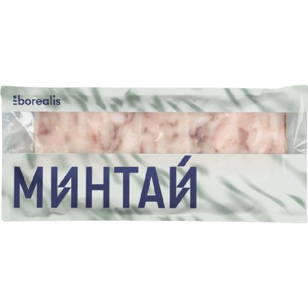 Минтай «Borealis» филе, мороженое 750 г Т