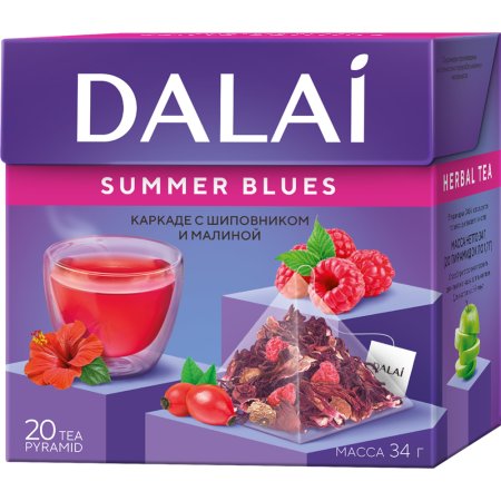 Напиток чайный «Dalai» summer blues, 20х1.7 г