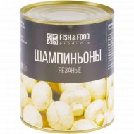 Шампиньоны резаные «Fish Food» 850 vk