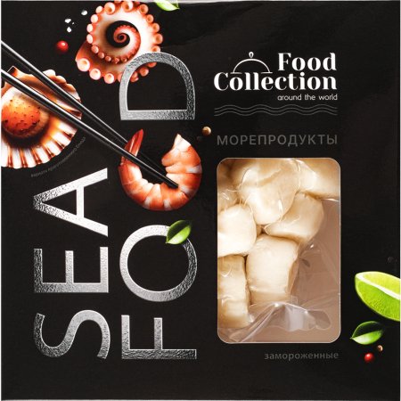 Гребешок мор.«FOOD COLLECT.»(филе)250г