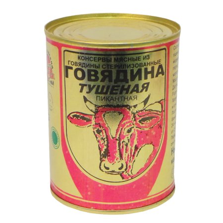 Консервы мясные «Говядина тушеная» пикантная 338 г.