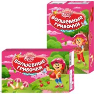 Печенье «Волшебные грибочки» с клубничным вкусом, 45 г