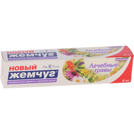 Паста зуб. дет«НОВЫЙ ЖЕМЧУГ»(Леч.тр)50мл