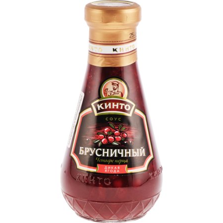 Соус брусничный «Кинто» четыре перца, 320 г