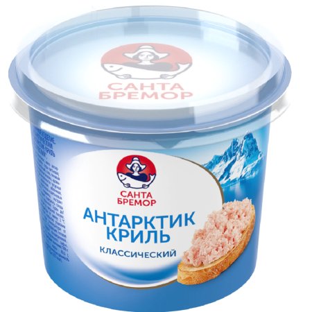 Паста из морепродуктов «Антарктик-криль» классический 150 г