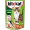 Корм для кошек «Kitekat» с кроликом в желе, 85 г