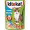 Корм для кошек «Kitekat» с рыбой в соусе, 85 г