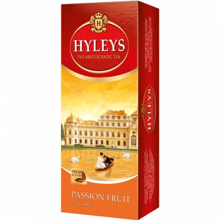 Чай чёрный «Hyleys» плод страсти, 25 пакетиков.