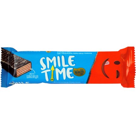 Ваф.батончик«SMILE TIME» (шоколад) 33г