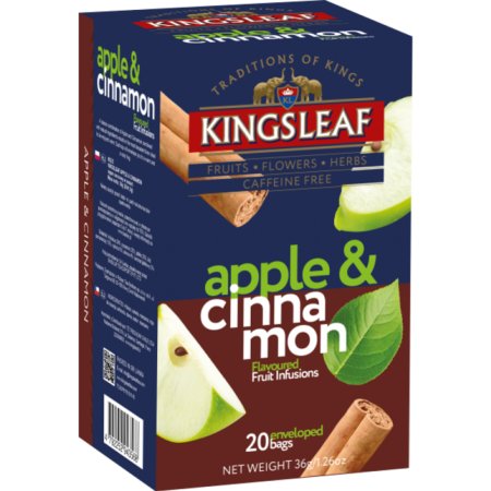 Нап.фр«KINGS LEAF»(фр.вд,ябл/кор)1.8х20г