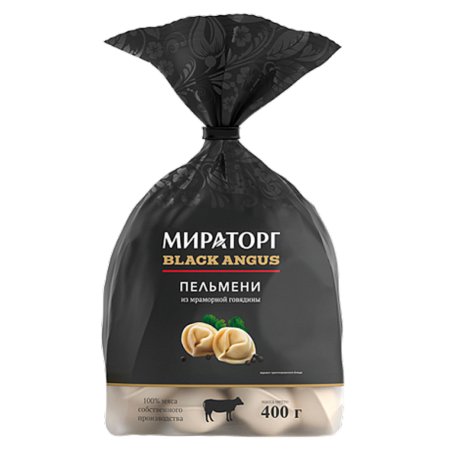 Пельмени «Мираторг» из мраморной говядины, 400 г.