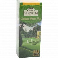 Чай зеленый «Ahmad Tea» китайский листовой, 25 пакетиков, 45 г.