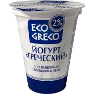 Йогурт «Eco Greco» греческий, 2%, 310 г